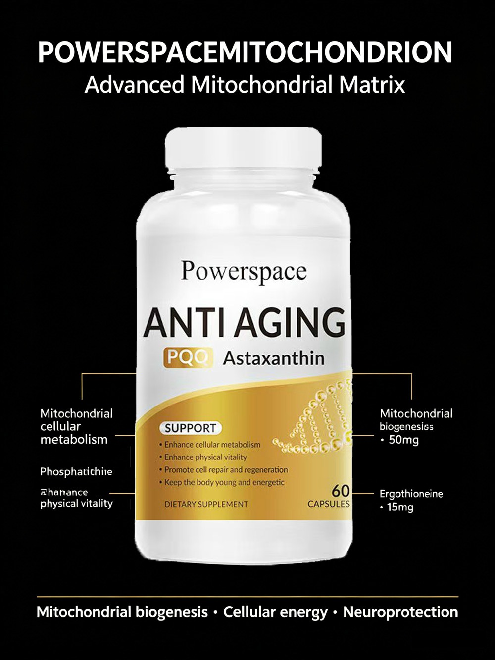 Powerspace Mitochondrial Capsules